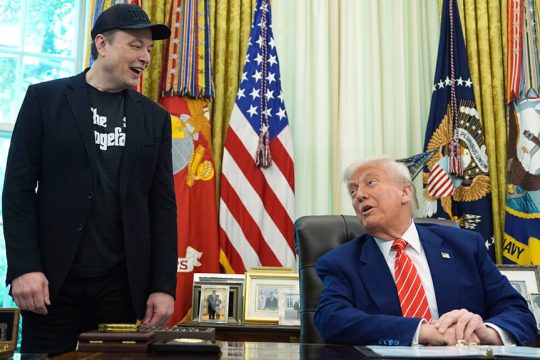 trump - musk